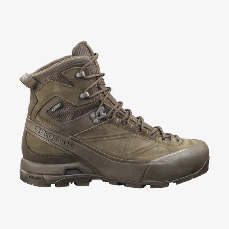 Salomon X ALP GORE-TEX FORCES Winterschuhe Herren Schokolade [3GJS-E]